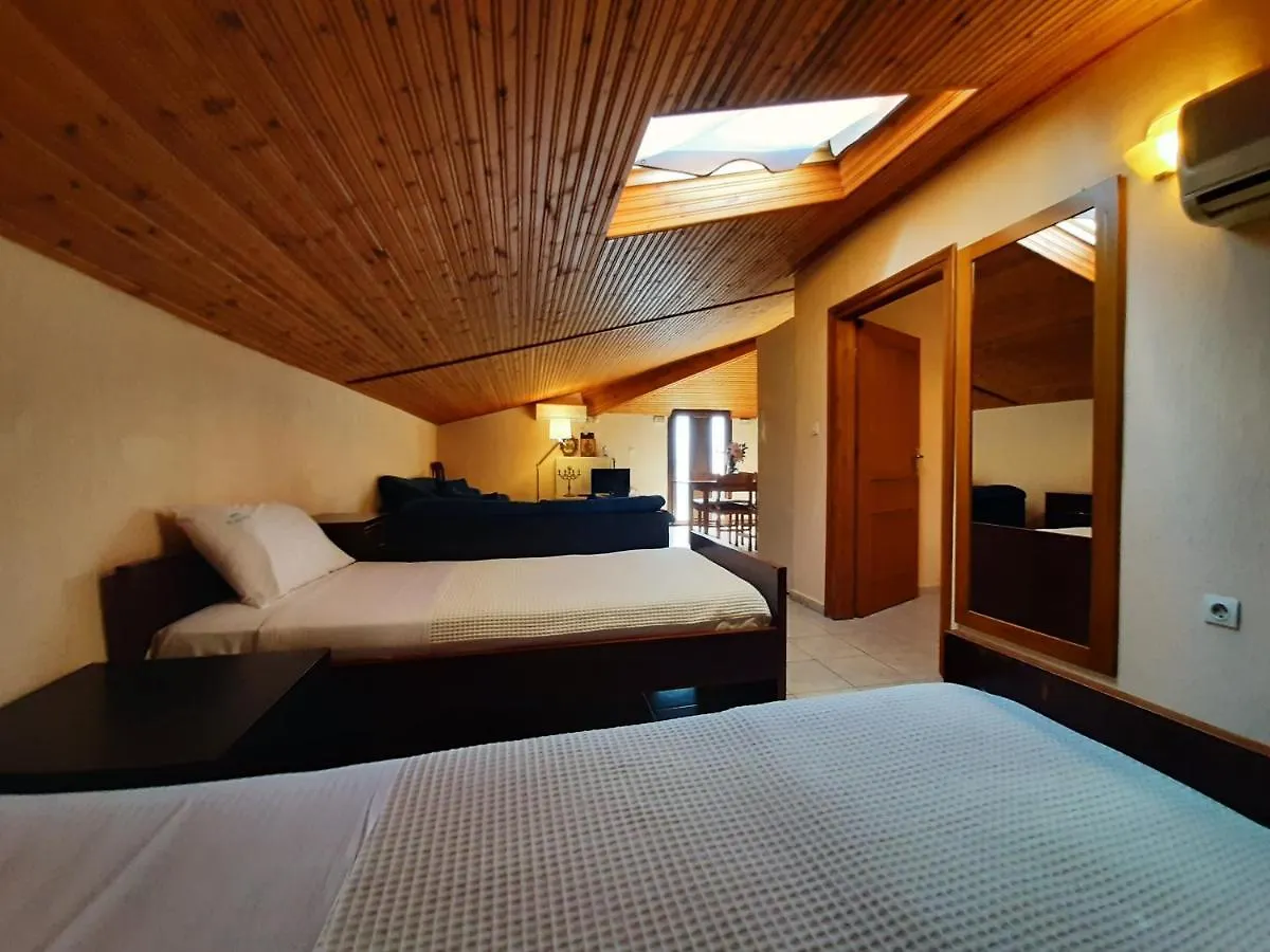 ** Lägenhetshotell Hotel Flesvos Pefkochori Grekland